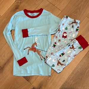 Sarah’s Prints Boutique Boys Christmas Pajamas - Like new!